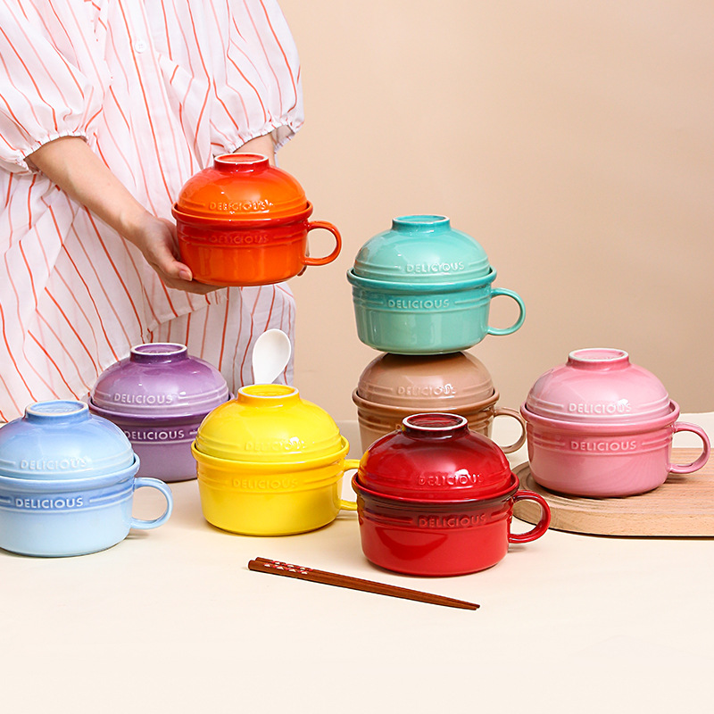 Rainbow Instant Noodle Bowl Cu - Dim Sum Basket recensione e prezzo