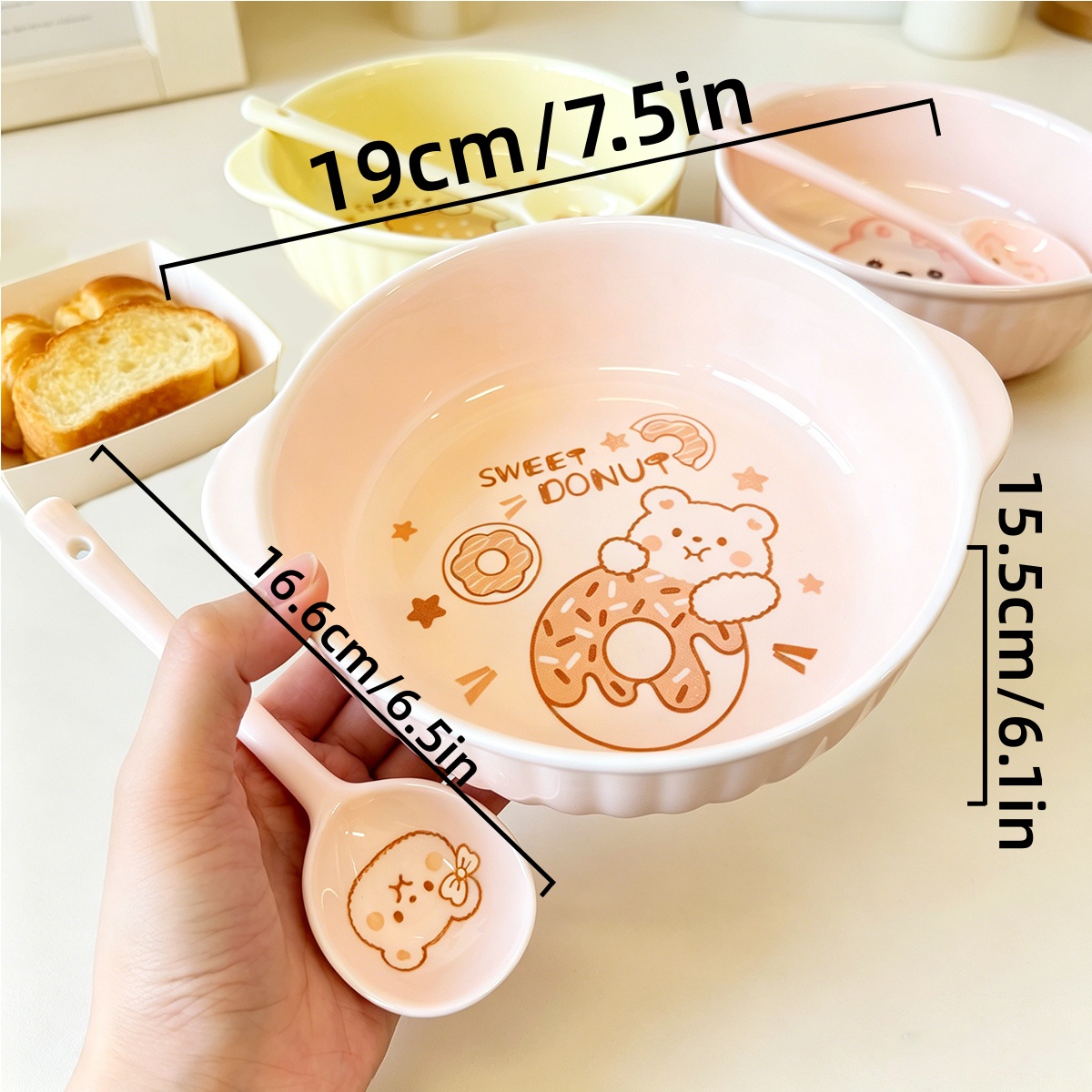 7.5 Inch Cute Cartoon Bear Rab - Dim Sum Basket recensione e prezzo
