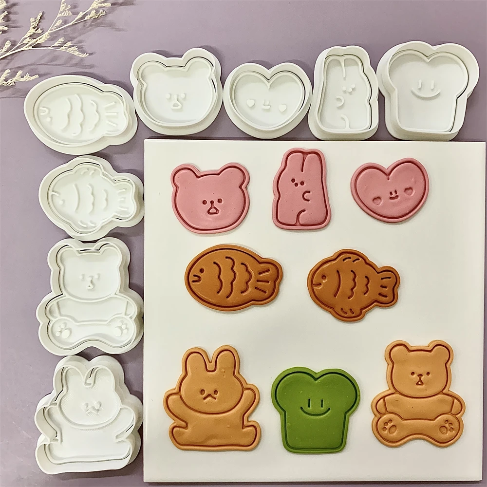 Cute Animal Cookie Embossing S - Bunny Cake Mold recensione e prezzo