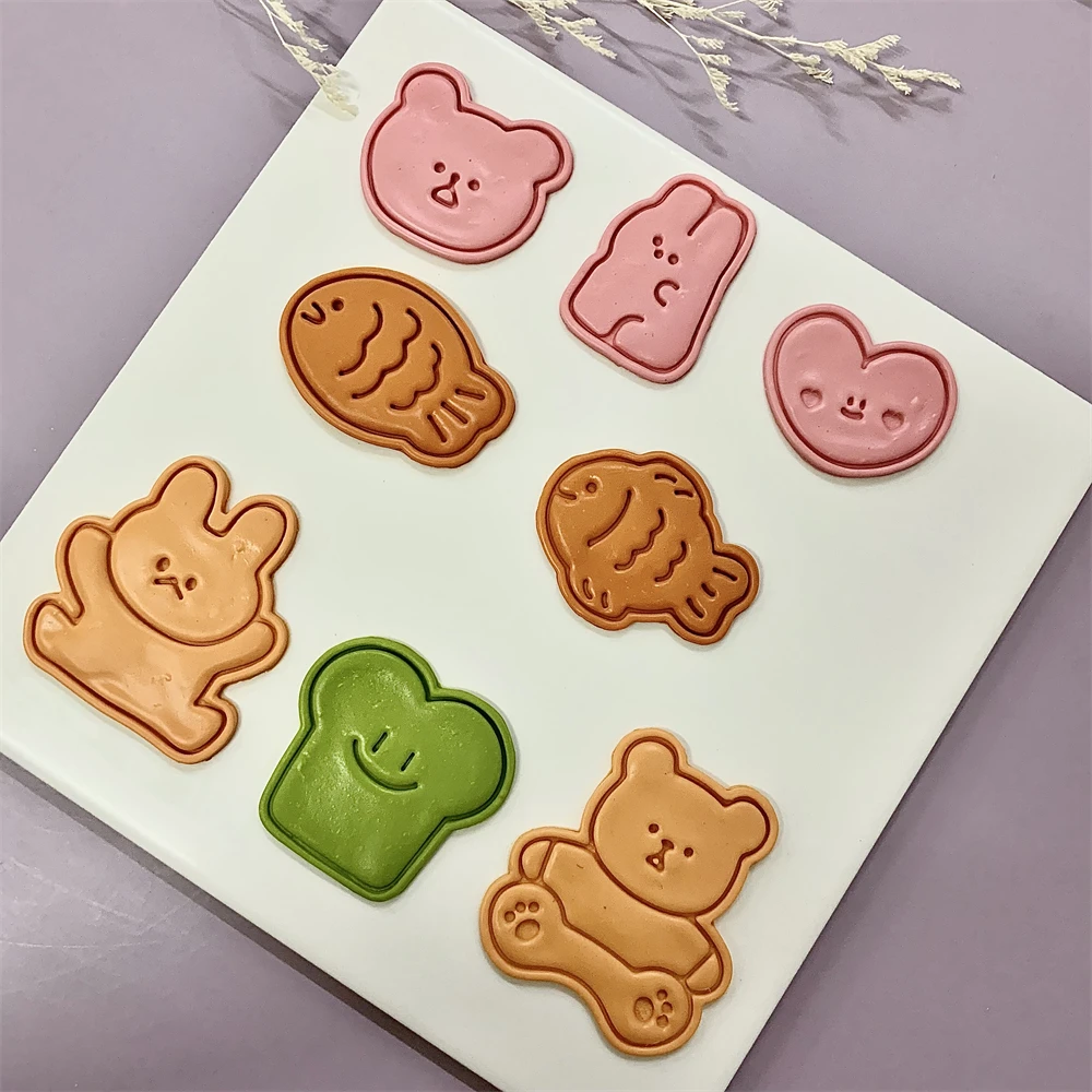 Cute Animal Cookie Embossing S - Bunny Cake Mold recensione e prezzo