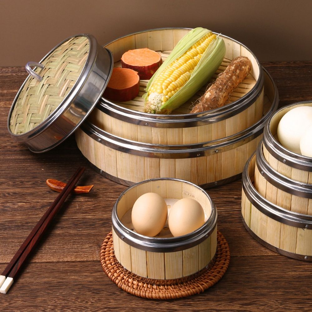 Dim Sum Bao Buns Bamboo Lid St - Bao Steamer Bamboo recensione e prezzo