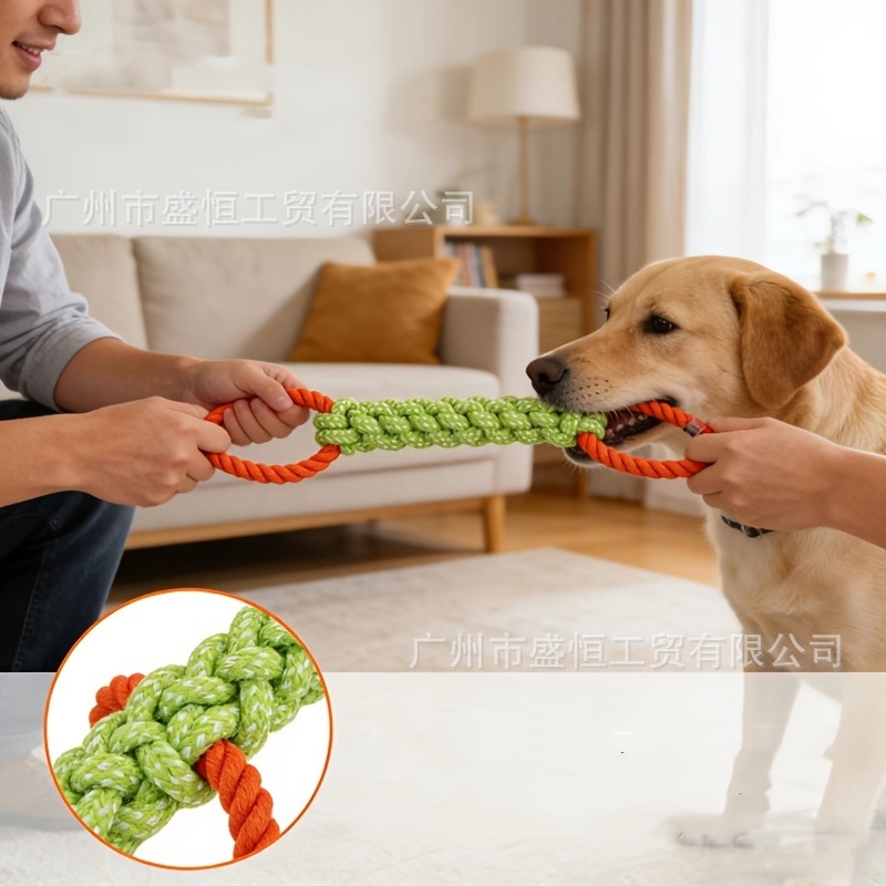 Pet toy cotton rope double-rin - Corn Dog Stick recensione e prezzo