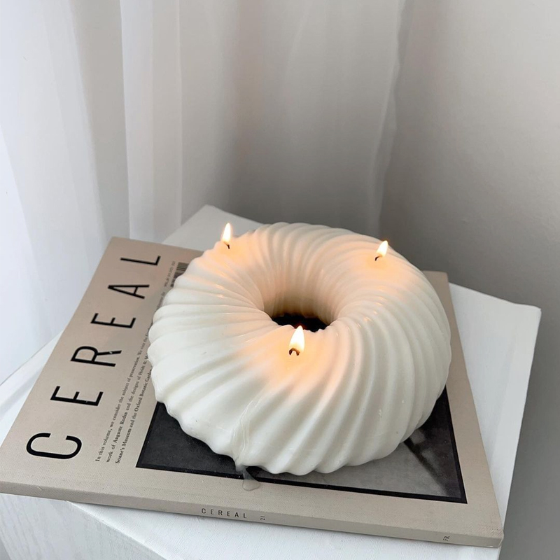 Big Donut shape Silicone Candl - Donut Mold Silicone recensione e prezzo