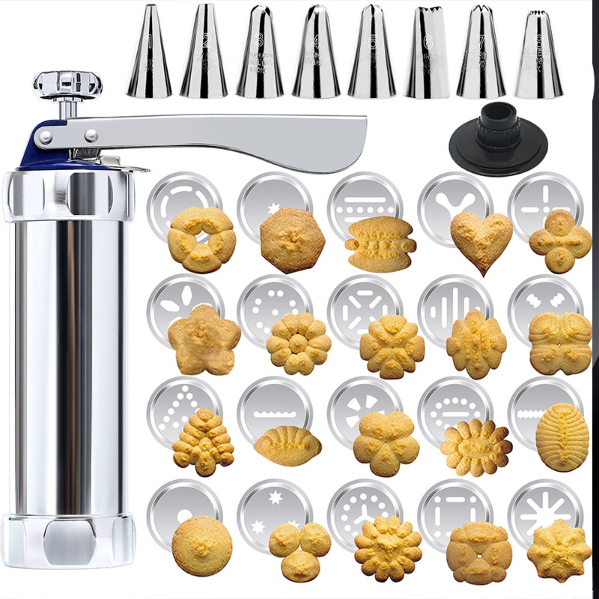 Stainless Steel Cookie Press K - Churros Maker Gun recensione e prezzo
