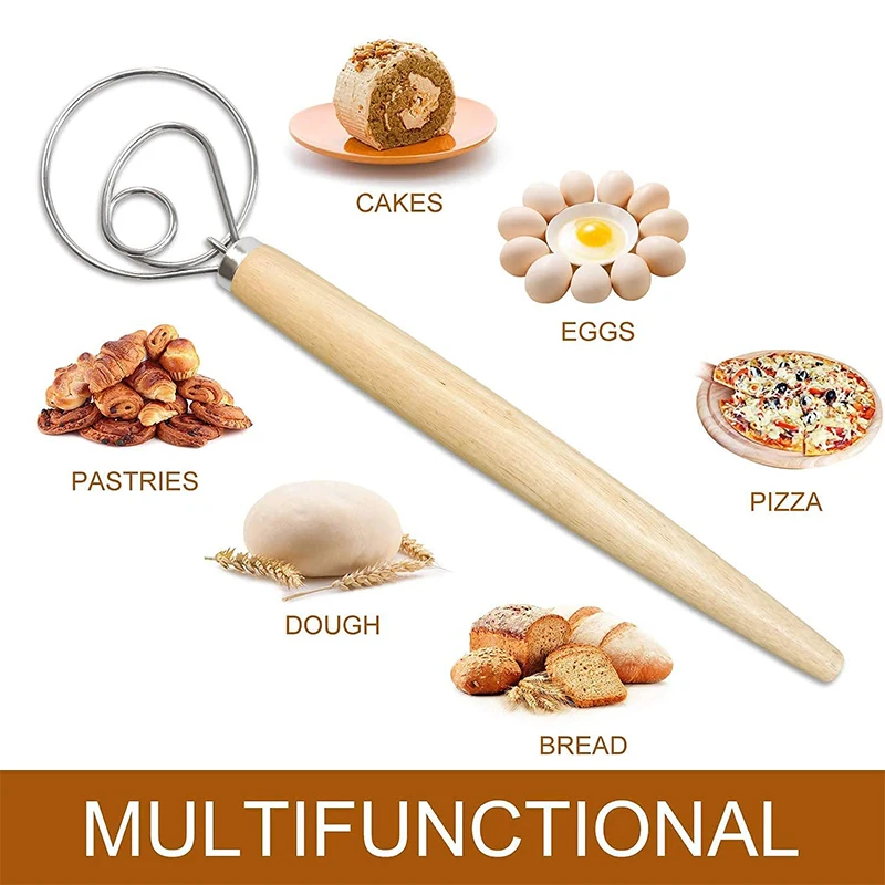 Cake Tools Danish Dough Whisk  - Danish Pancake Pan recensione e prezzo