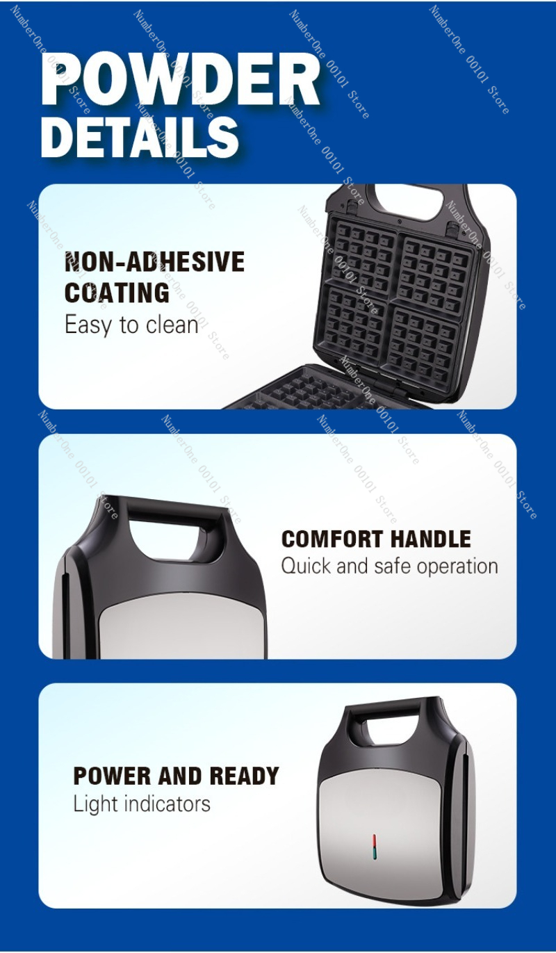 Household Small Multipurpose 3 - Waffle Cone Maker recensione e prezzo