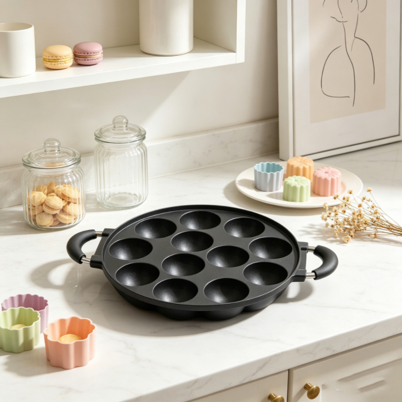 7/12 Mold Aebleskiver Pan, Non - Danish Pancake Pan recensione e prezzo