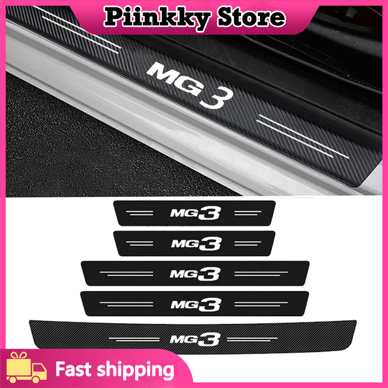 for MG 3 MG3 Logo Car Door Sil - Crepe Pan Carbon recensione e prezzo