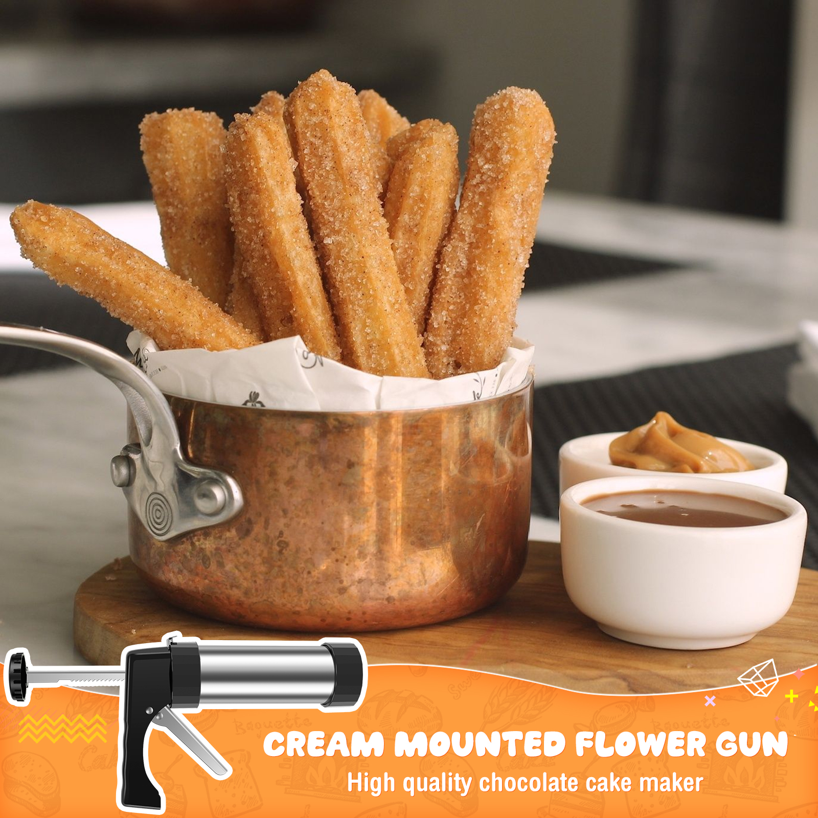 Diy Churro Maker Machine And C - Churros Maker Gun recensione e prezzo
