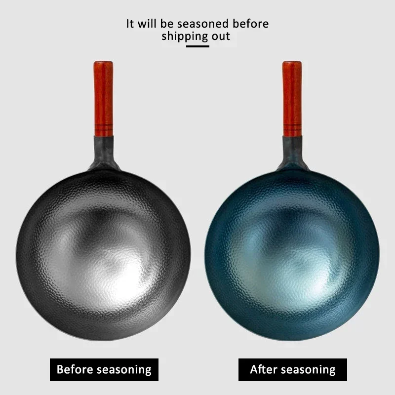 Traditional Handmade Iron Wok  - Cast Iron Corn recensione e prezzo