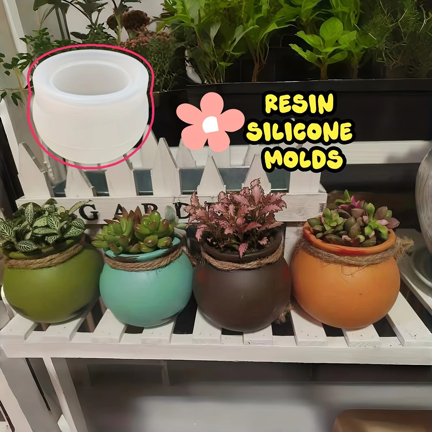 Silicone Flower Pot Molds, Res - Potsticker Mold recensione e prezzo