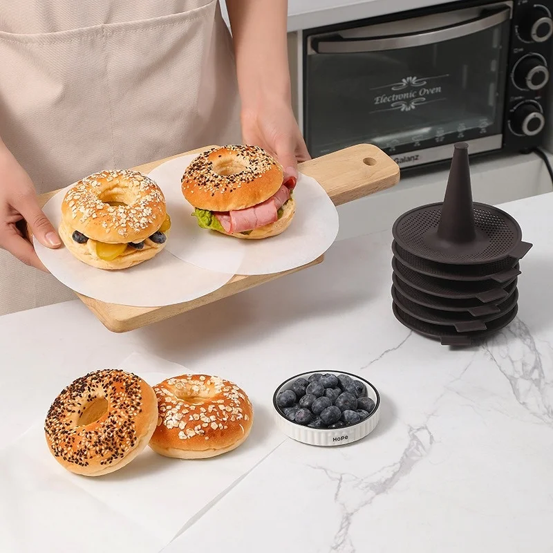 6Pcs Baking Mold Bread Donut P - Donut Mold Silicone recensione e prezzo