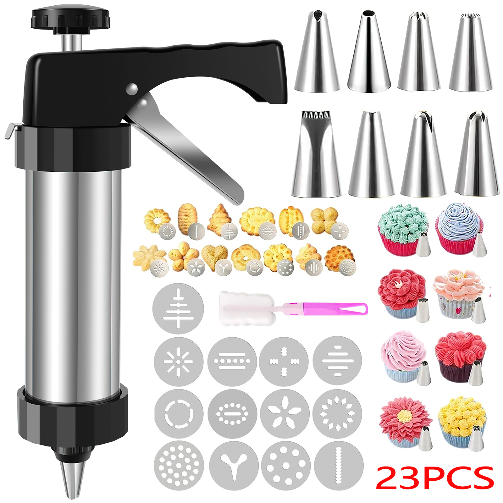 GMOX Cookie Press Gun and Tips - Churros Maker Gun recensione e prezzo
