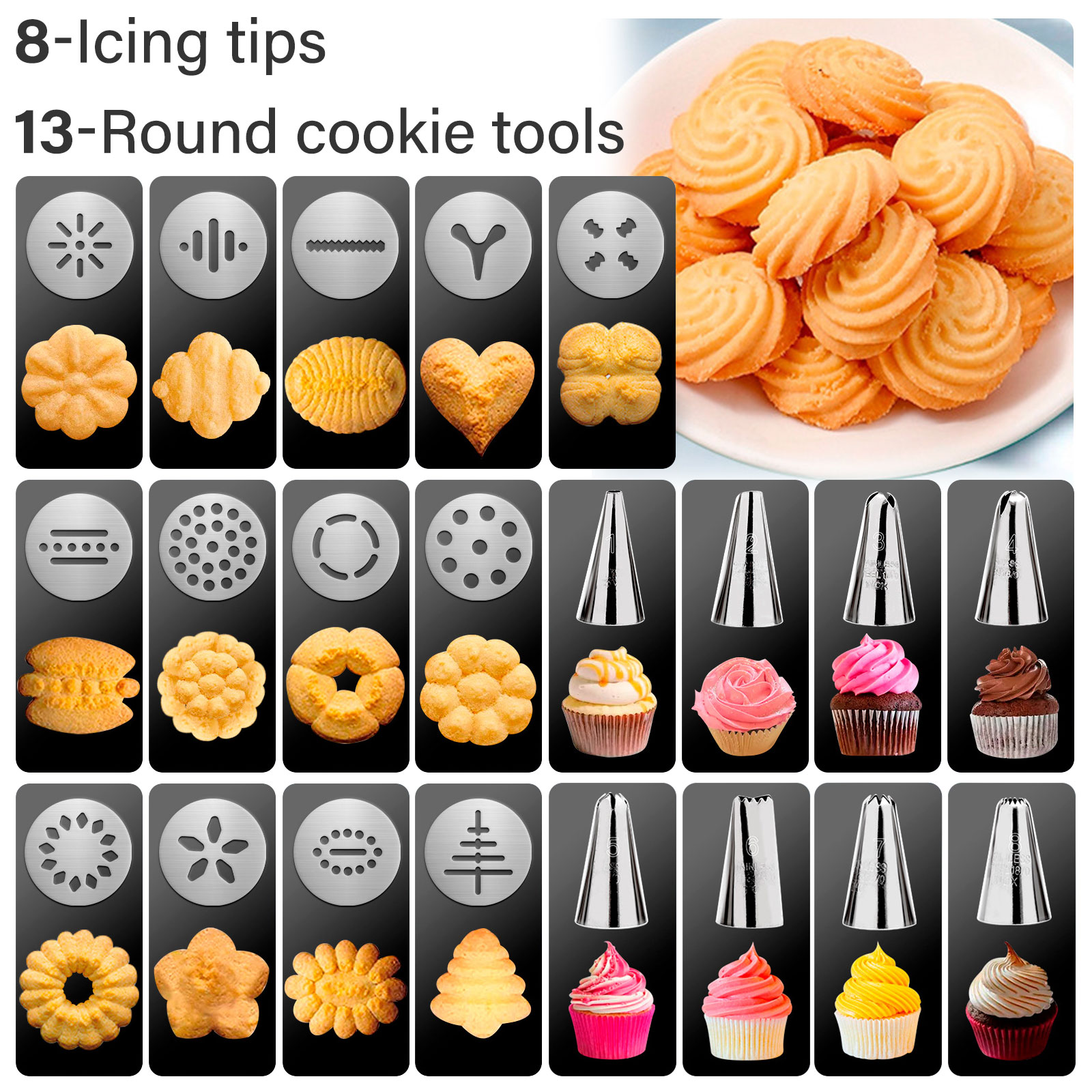 GMOX Cookie Press Gun and Tips - Churros Maker Gun recensione e prezzo