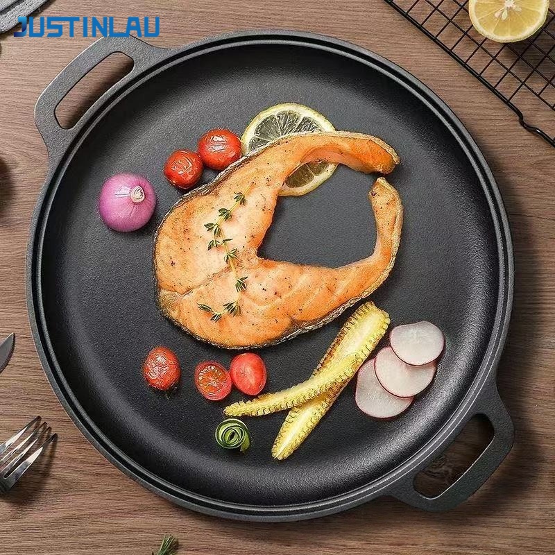 JUSTINLAU Double-Ear Frying Pa - Mini Pancake Griddle recensione e prezzo