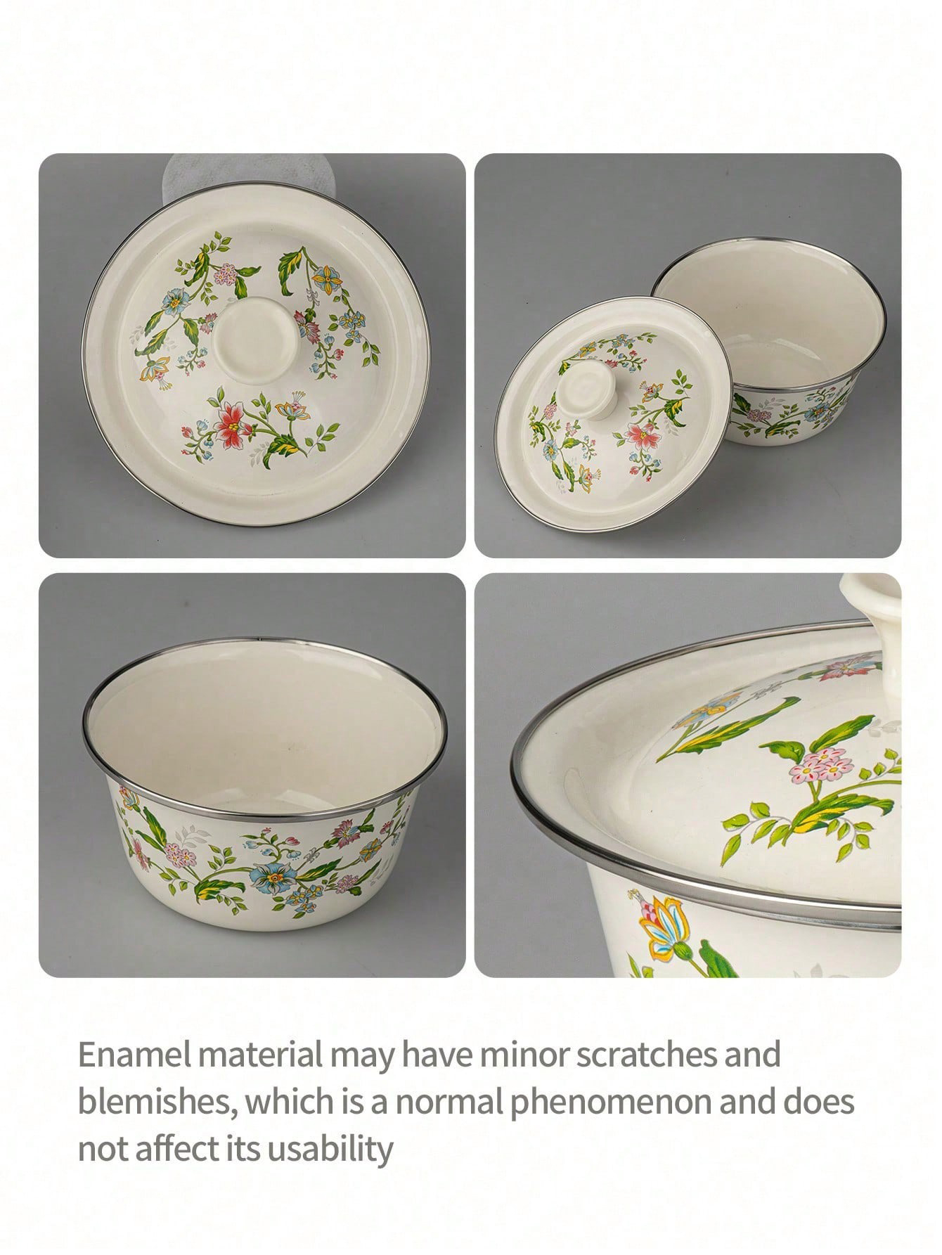 1pc Enamel-patterned rice bowl - Dim Sum Basket recensione e prezzo