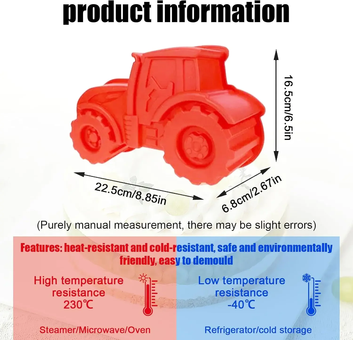 3D Tractor Silicone Baking Mou - Bunny Cake Mold recensione e prezzo