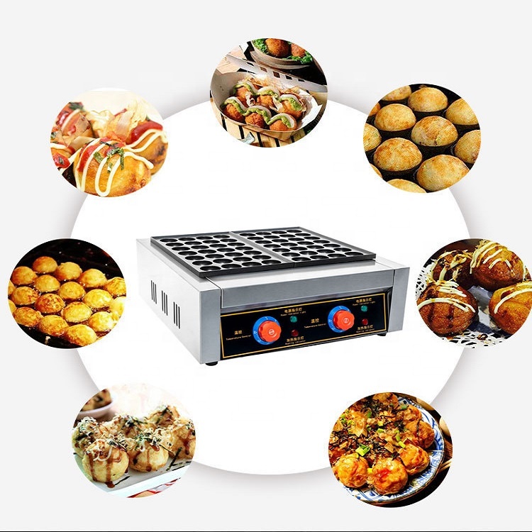 Electric fish ball grill, two- - Takoyaki Grill Plate recensione e prezzo