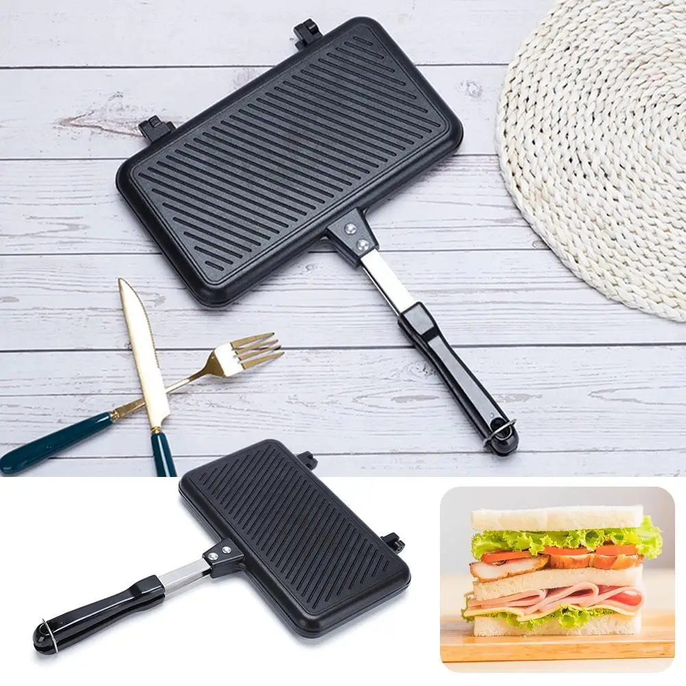 Double-Sided Frying Pan Non-St - Mini Pancake Griddle recensione e prezzo