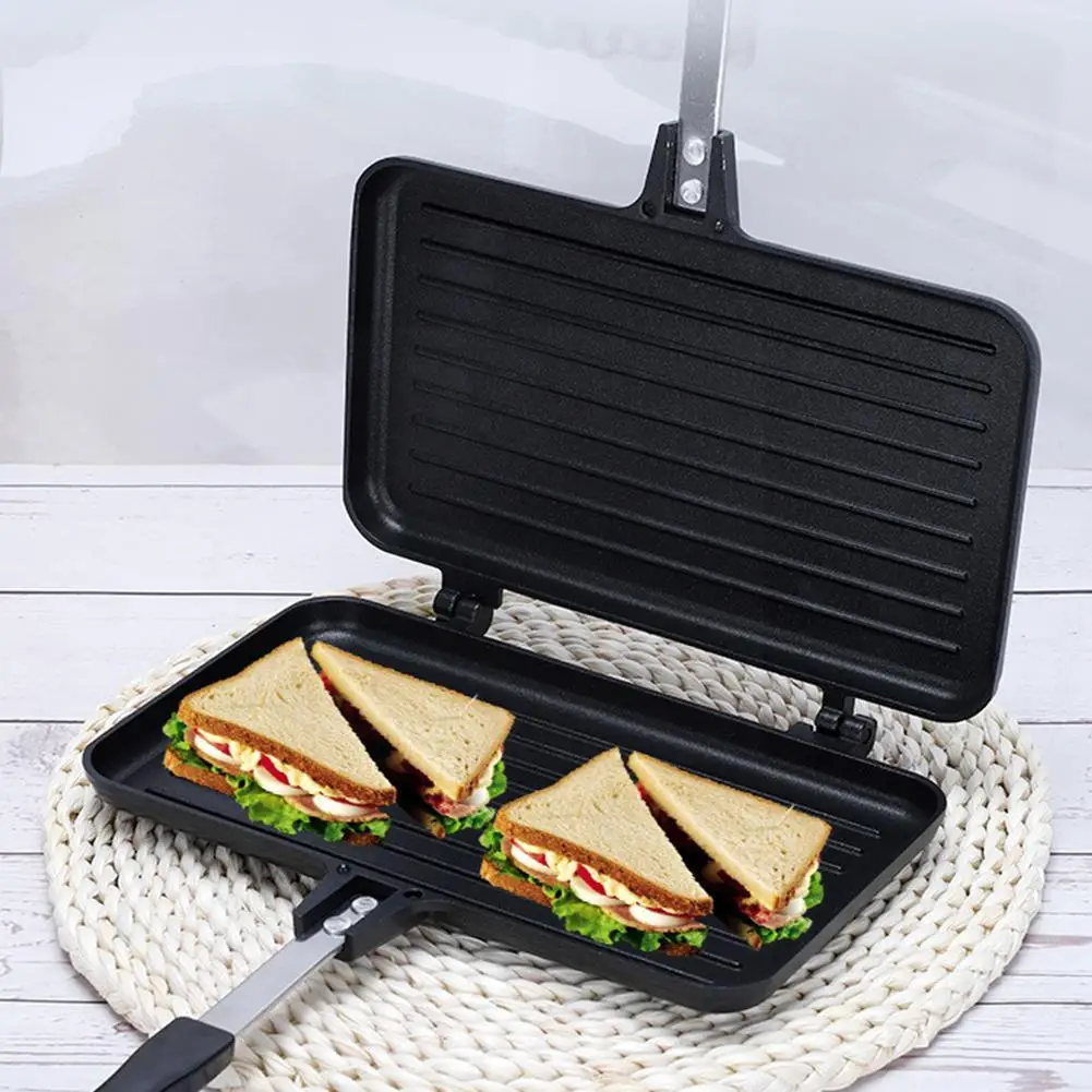 Double-Sided Frying Pan Non-St - Mini Pancake Griddle recensione e prezzo