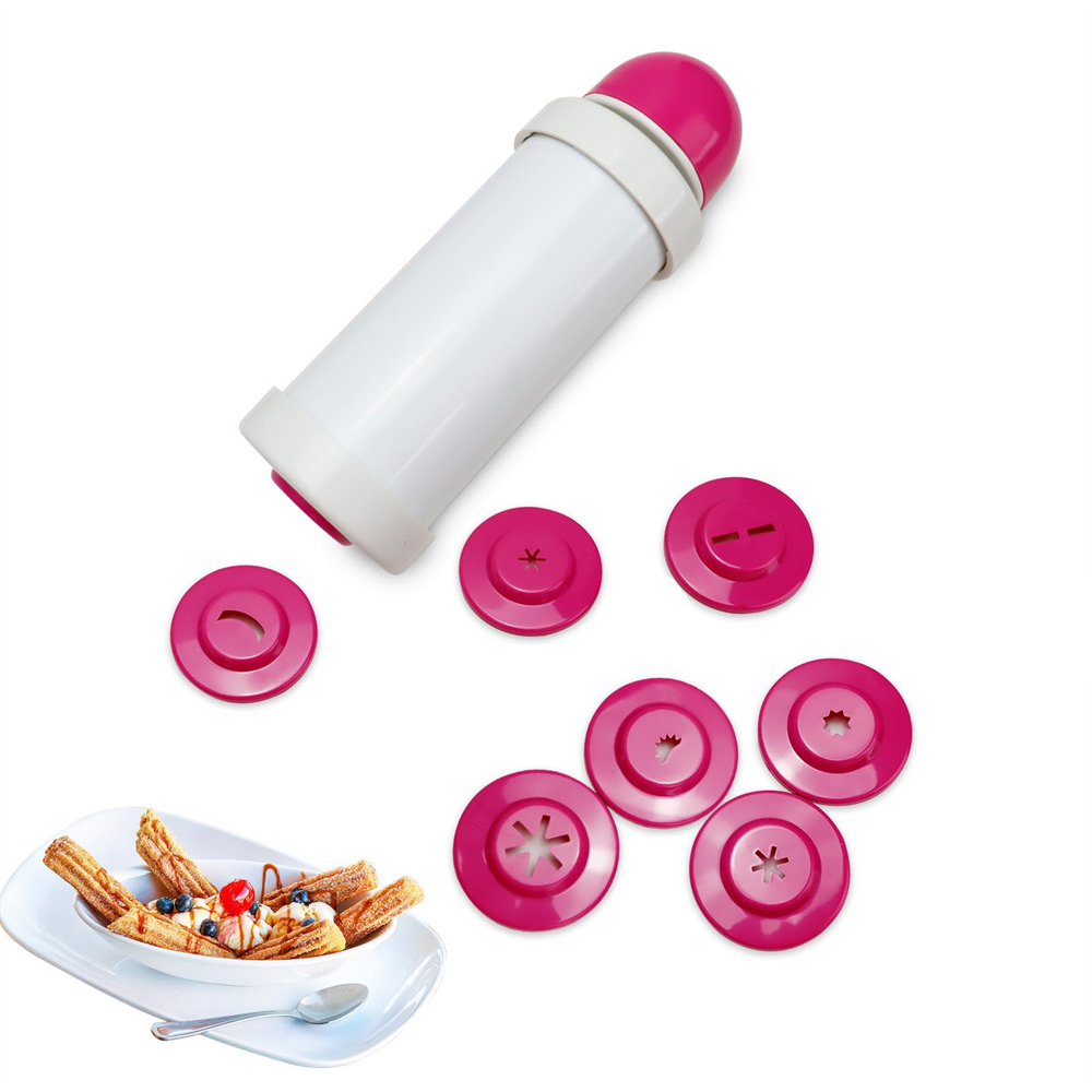 DIY Manual Cookie Press Maker  - Churros Maker Gun recensione e prezzo