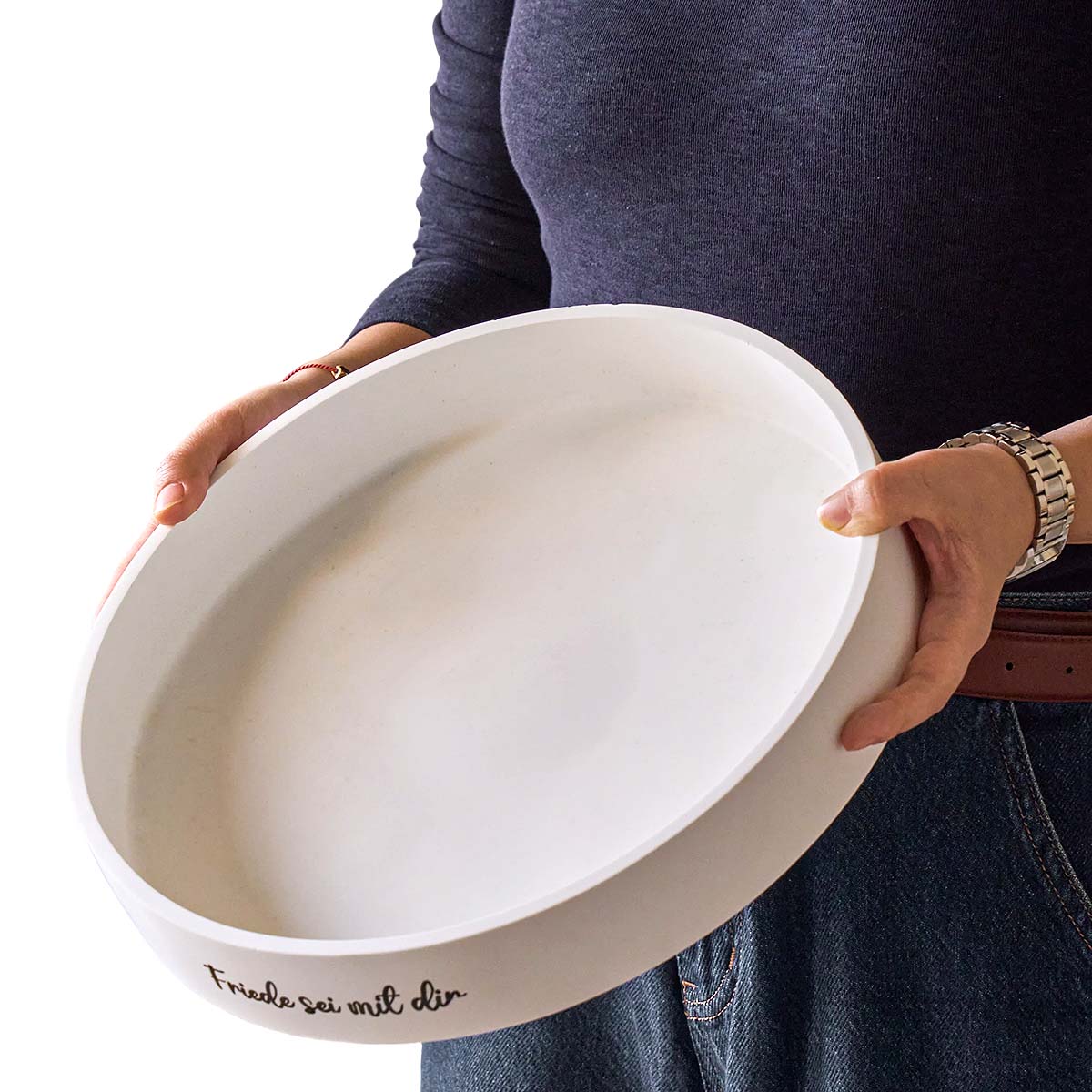 Concrete Round Candle Bowl Ves - Potsticker Mold recensione e prezzo