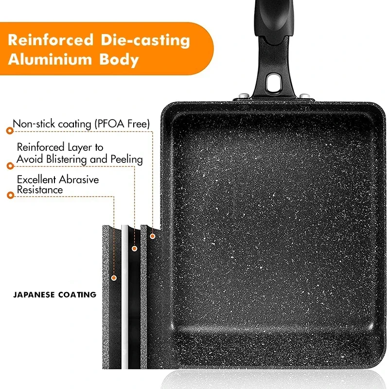 Japanese Omelette Pan / Tamago - Okonomiyaki Spatula recensione e prezzo