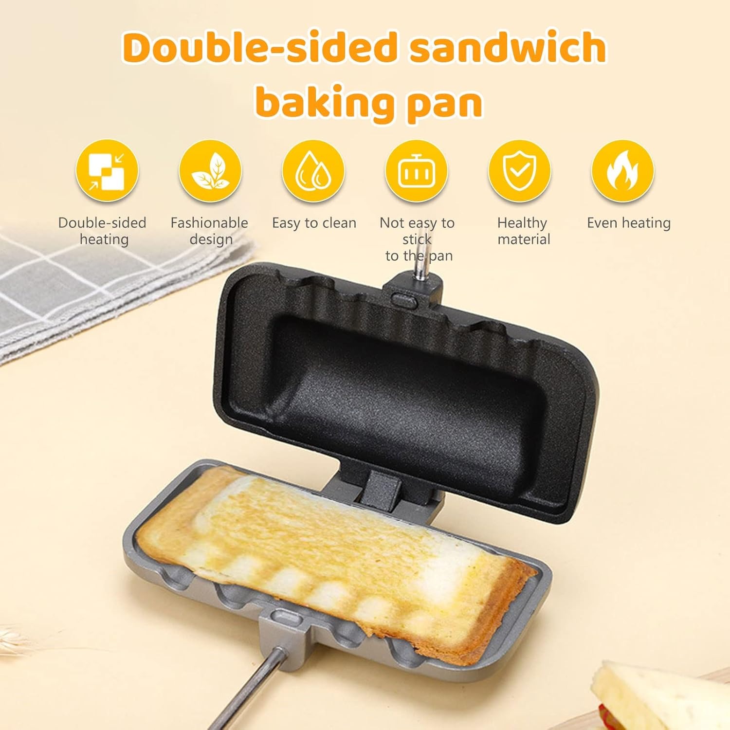 Breakfast Sandwich Maker, 4w1h - Hot Dog Press recensione e prezzo