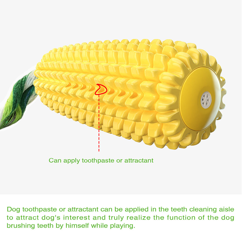 Pet Toy Squeaky Dental Chew St - Corn Dog Stick recensione e prezzo