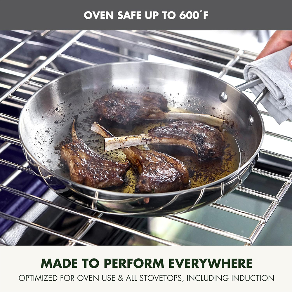 LMETJMA 304 Stainless Steel Fr - Egg Waffle Pan recensione e prezzo
