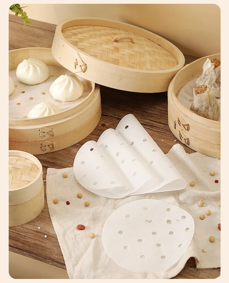 100Pcs Food Grade Disposable S - Bao Steamer Bamboo recensione e prezzo
