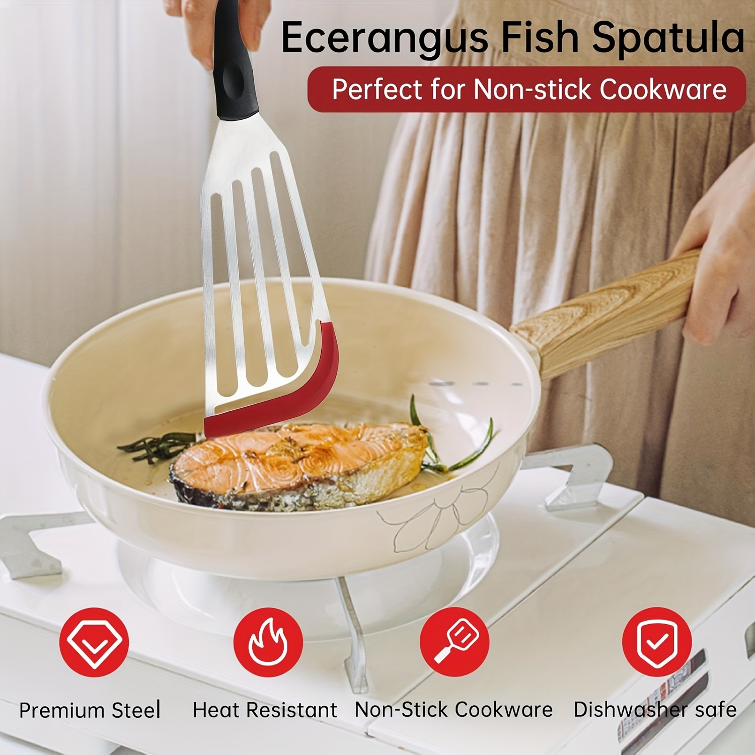 Stainless steel silicone spatu - Okonomiyaki Spatula recensione e prezzo