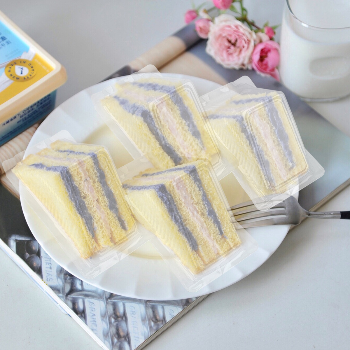 100pcs Sandwich Box Portable D - Spring Roll Wrapper recensione e prezzo