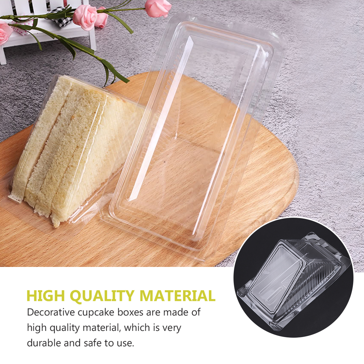 100pcs Sandwich Box Portable D - Spring Roll Wrapper recensione e prezzo