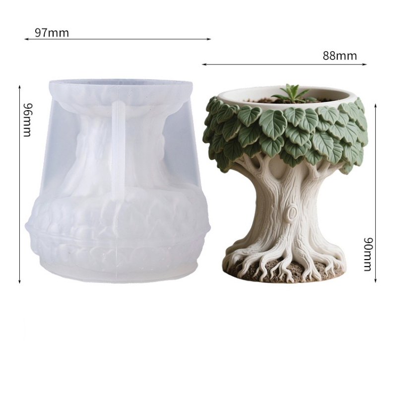 3D Leaf And Tree Stump Aroma P - Potsticker Mold recensione e prezzo