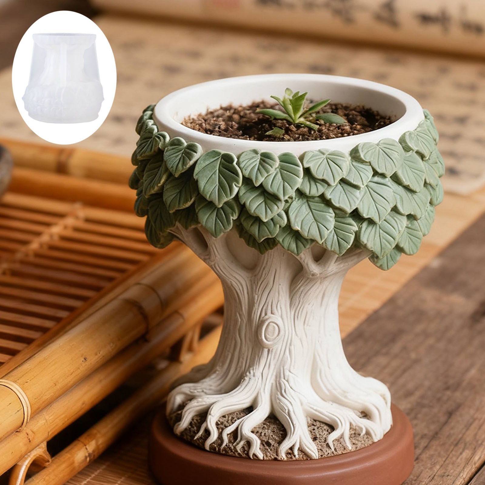 3D Leaf And Tree Stump Aroma P - Potsticker Mold recensione e prezzo
