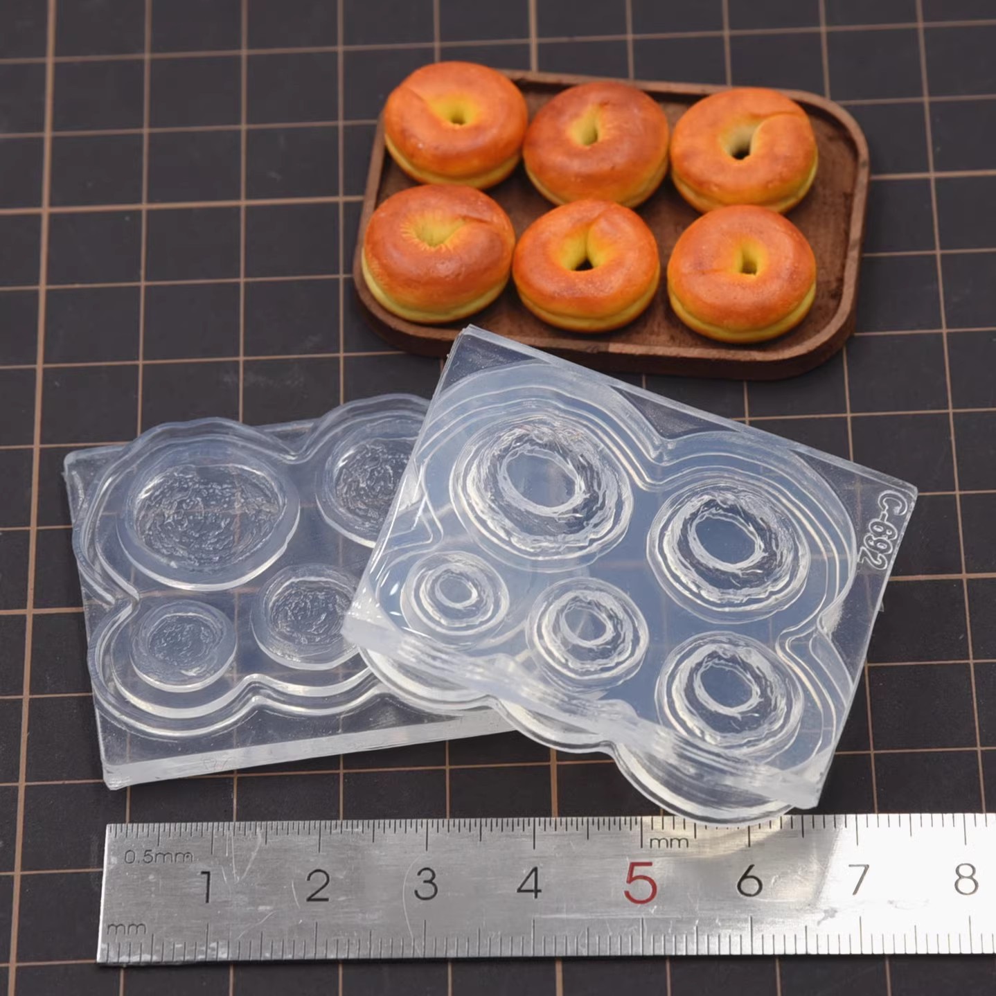Polymer Clay Mini 3D Bagel Bre - Donut Mold Silicone recensione e prezzo