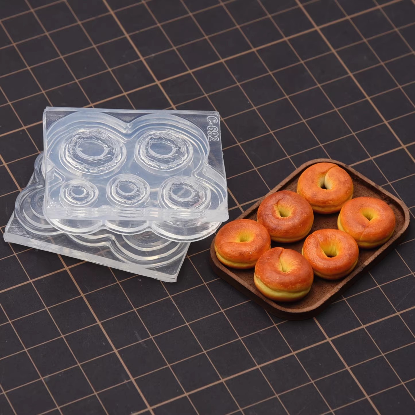 Polymer Clay Mini 3D Bagel Bre - Donut Mold Silicone recensione e prezzo