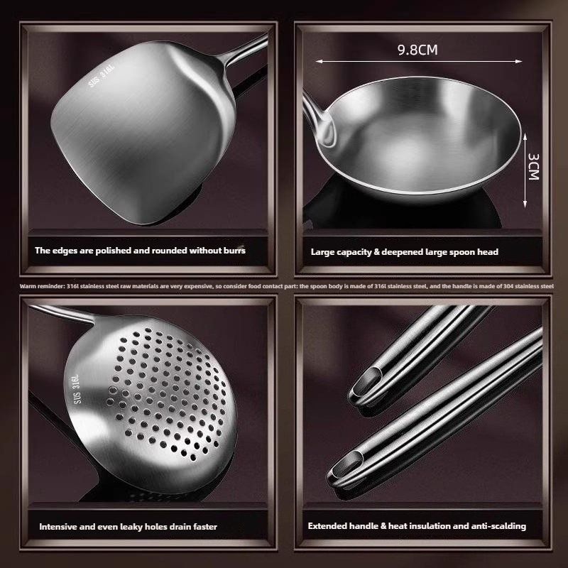Food Stainless Steel Wok Spatu - Okonomiyaki Spatula recensione e prezzo