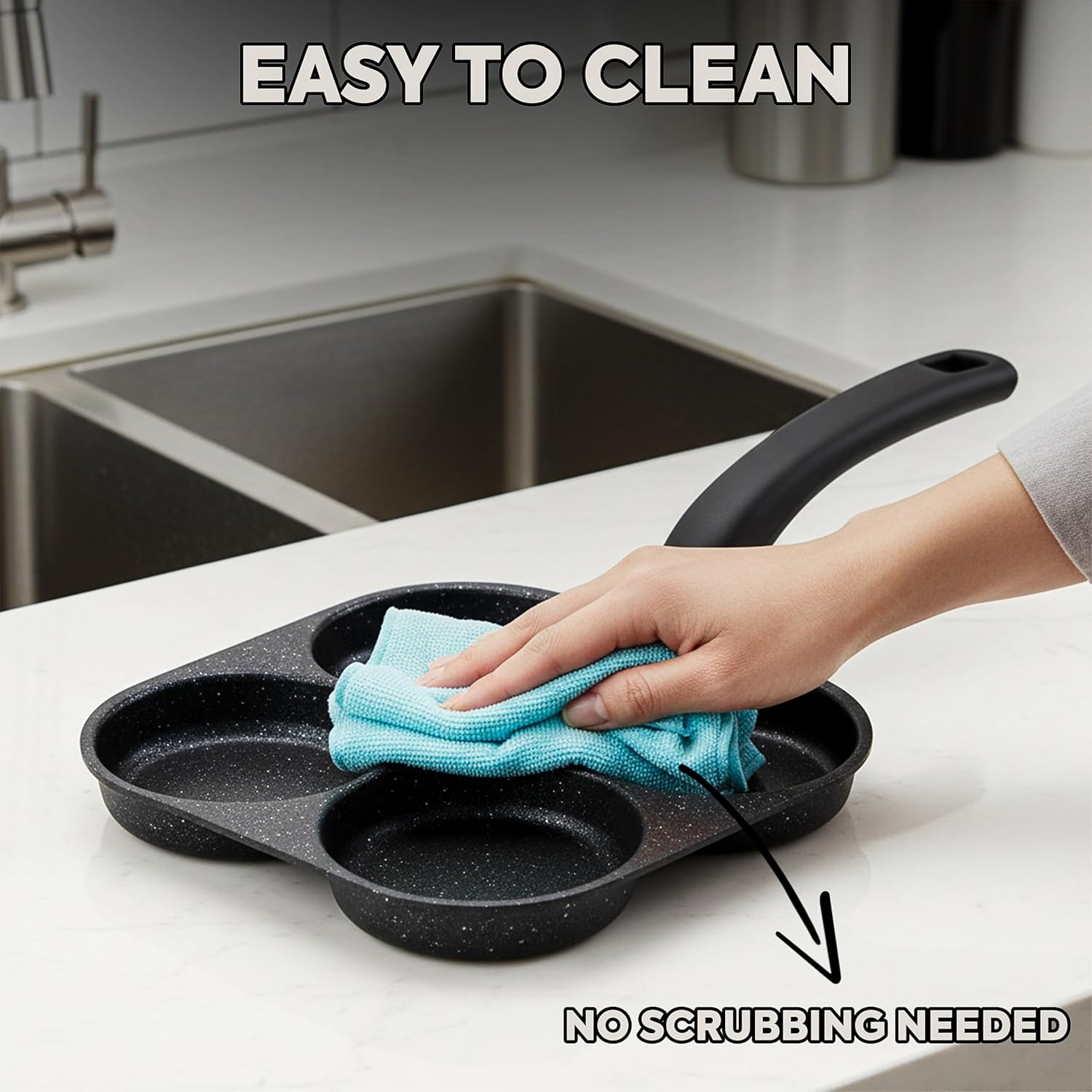 Egg Frying Pan Nonstick Pancak - Egg Waffle Pan recensione e prezzo