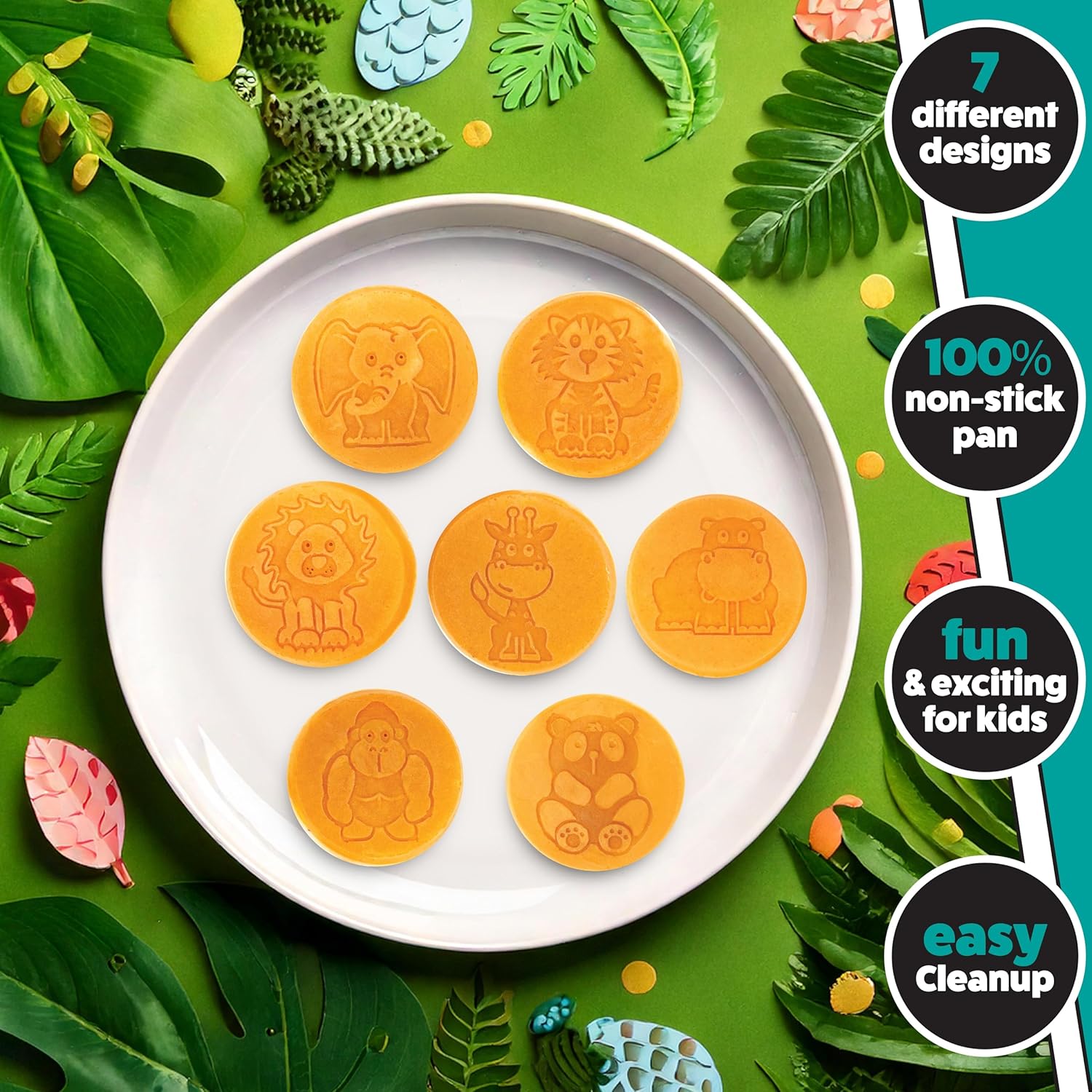 Animal Mini Pancake Pan - Make - Mini Pancake Griddle recensione e prezzo