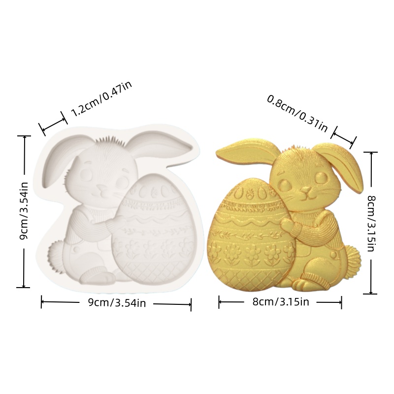 Easter Egg-Holding Bunny Silic - Bunny Cake Mold recensione e prezzo